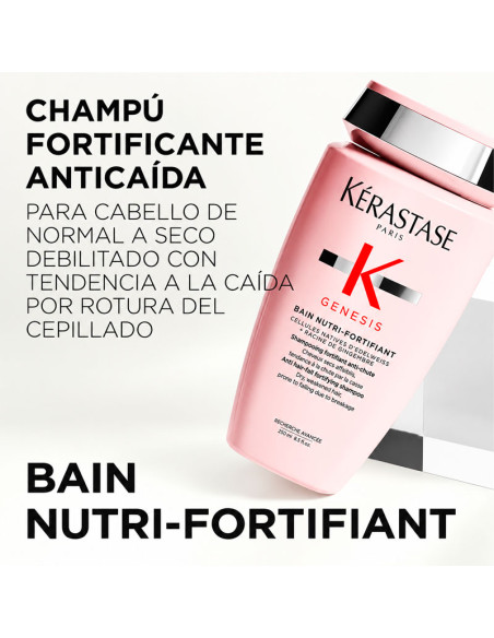 Champú Kerastase Anticaída Nutri Fortificante Genesis 250Ml