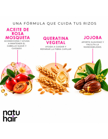 Crema De Peinado Natu Hair Reparación Rizos 1Kg