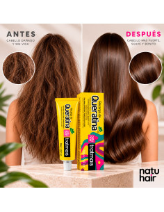 Tratamiento Intensivo Queratina Natu Hair 80Gr 2