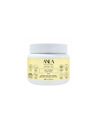 Mascarilla Natural Potenciadora Rizo Anea 450Ml