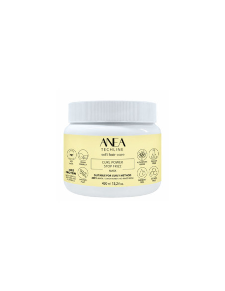 Mascarilla Natural Potenciadora Rizo Anea 450Ml
