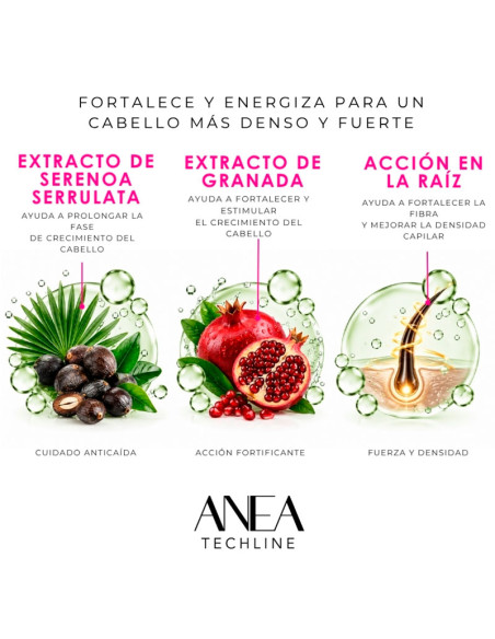 Ampollas Anticaida Fortificantes Y Energizantes Anea 12X10Ml