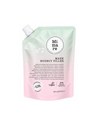 Mascarilla Vegana Reparadora Bouncy Filler Mimare 200Ml