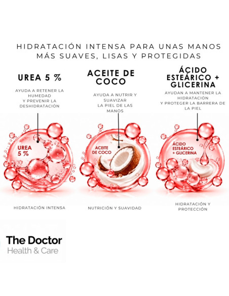 Crema De Manos Hidratante The Doctor+ Urea 5% 42Ml