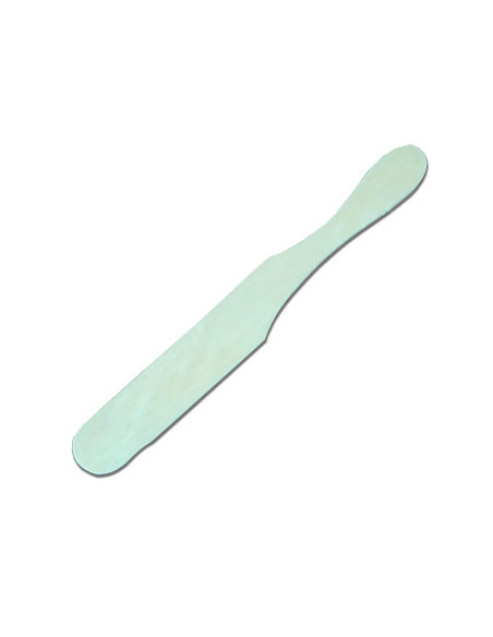 Paleta Cera Madera Mediana Con Mango