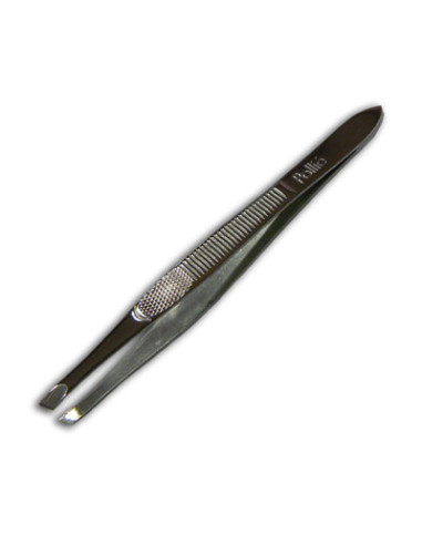Pinza Depilar Punta Oblicua