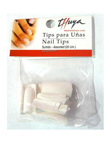 Tips Thuya Franceses Surtidos 20Unid