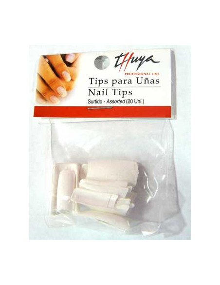 Tips Thuya Franceses Surtidos 20Unid