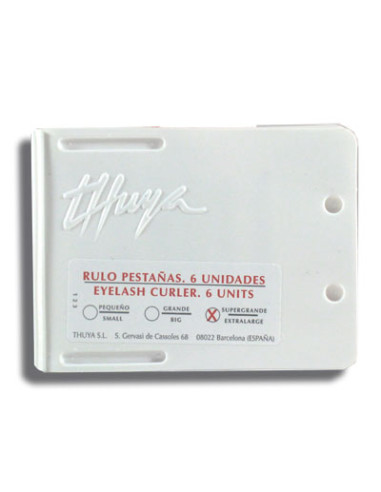 Rulos Permanente Pestañas Talla XL Thuya 6 Uni