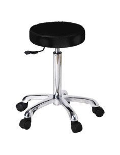 Taburete Sin Respaldo Negro-1023A-Black