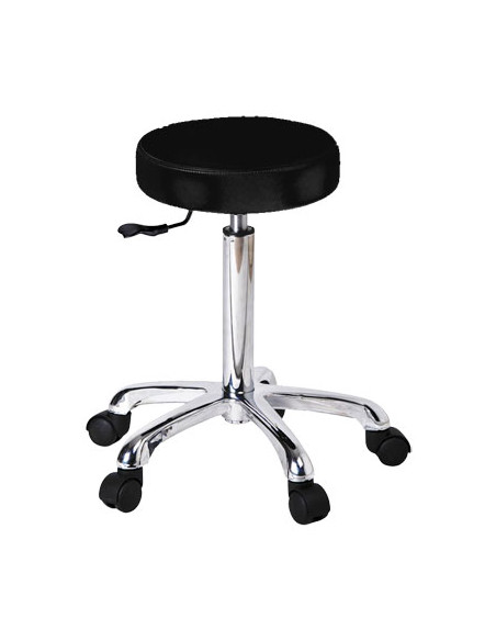 Taburete Sin Respaldo Negro-1023A-Black