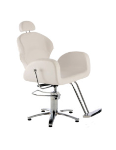 Sillon Estetica Y Maqullaje Alexandra Blanco Pie Estrella