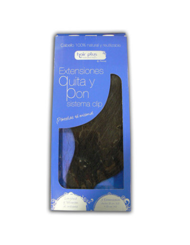 Extensiones Clip Quita Y Pon Hair Plus Nº1