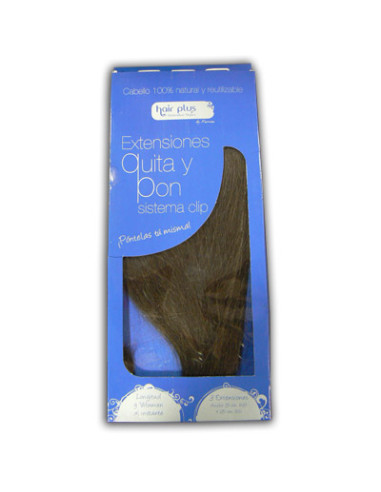 Extensiones Clip Quita Y Pon Hair Plus Nº2