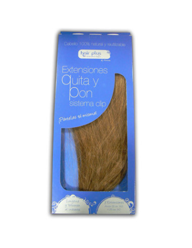 Extensiones Clip Quita Y Pon Hair Plus Nº8