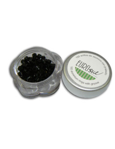 Canulas Extensiones Negras 94Uni 2