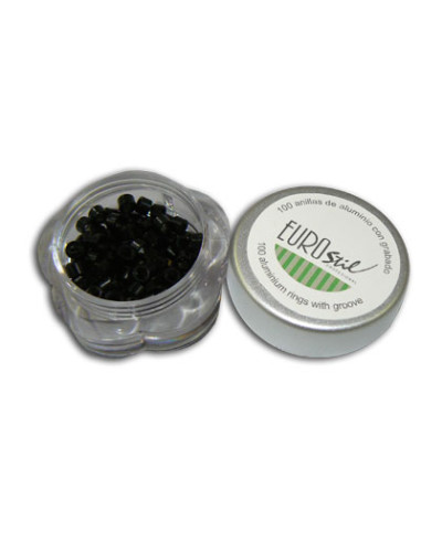 Canulas Extensiones Negras 94Uni