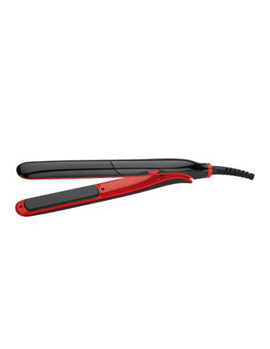 Plancha Cerámica Albi Pro Negra-Roja Ref. 2802
