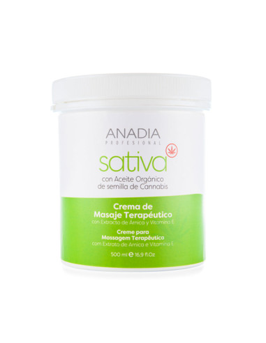Crema Masaje Terapeutico Anadia Cannabis Sativa 500Ml