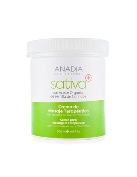 Crema Masaje Terapeutico Anadia Cannabis Sativa 500Ml