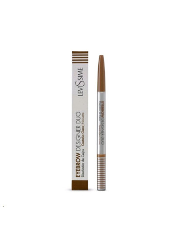 Lapiz Cejas Levissime Eyebrow Duo Castaño Claro
