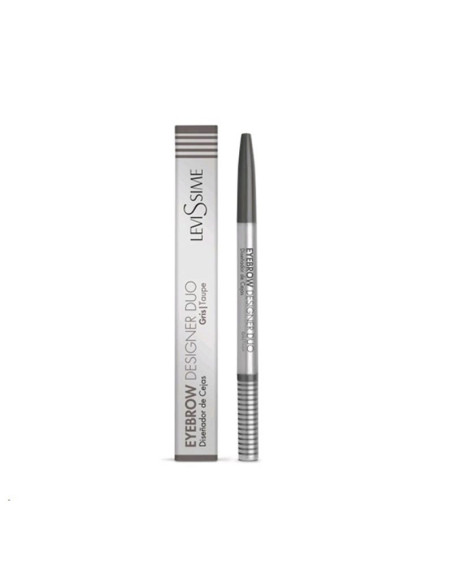 Lapiz Cejas Levissime Eyebrow Duo Gris