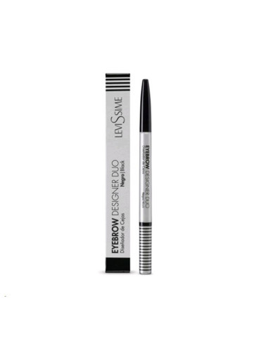Lapiz Cejas Levissime Eyebrow Duo Negro