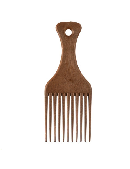 Peine Afro Ahuecador Madera Med Mod402