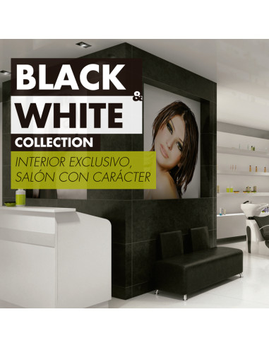 Conjunto Peluqueria Black & White