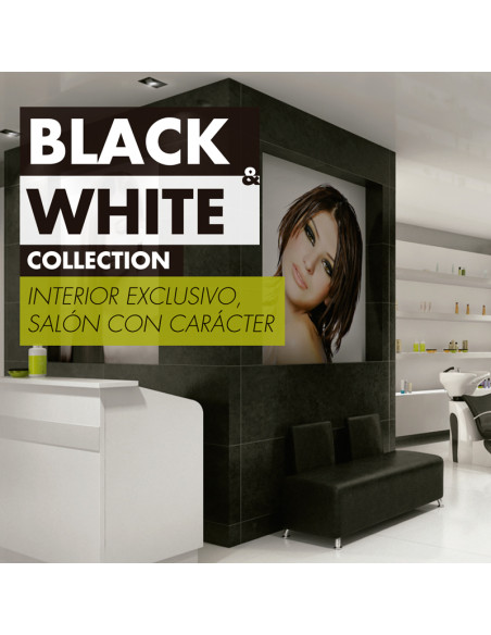 Conjunto Peluqueria Black & White