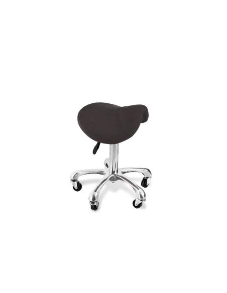 Taburete Sin Respaldo Asiento Caballo Selkis Negro (Encargo)