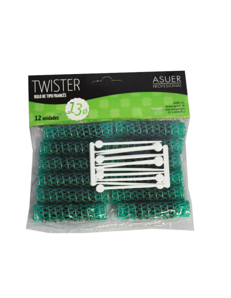 Rulos Franceses 13Mm Paq. 12 Unidades