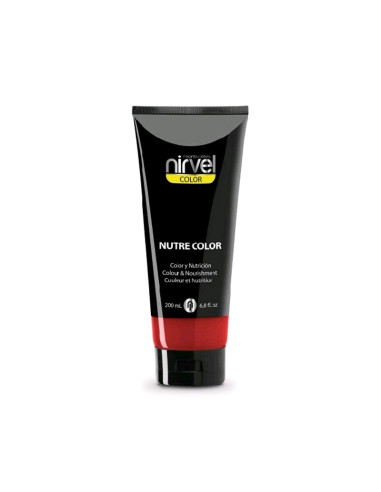 Mascarilla Nirvel Nutre Color Carmín 200Ml