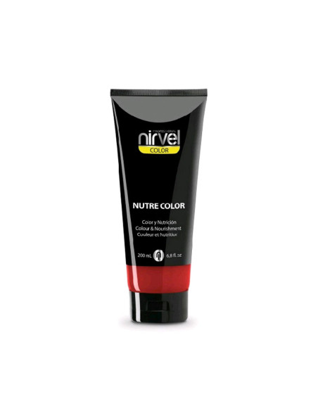 Mascarilla Nirvel Nutre Color Carmín 200Ml