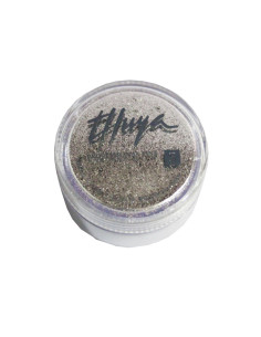 Purpurina Thuya Silver Glamm Efecto Metalizado