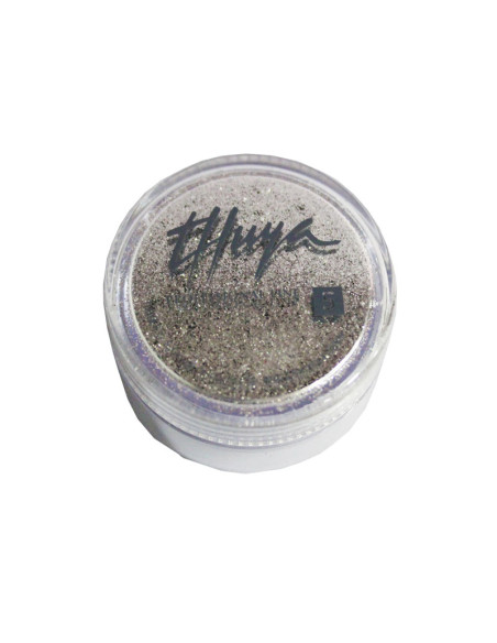Purpurina Thuya Silver Glamm Efecto Metalizado