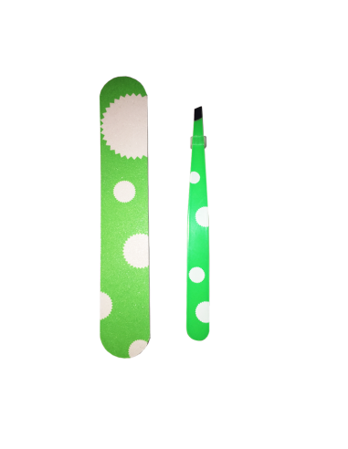 Pack Pinza Depilar + Lima Uñas Bolso