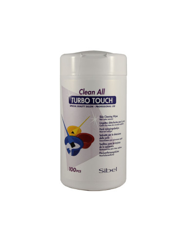 Toallitas Quitamanchas Tinte Turbo Touch 100 Unid