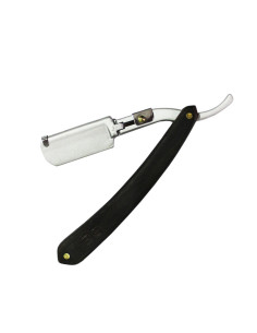 Navaja Barbero Ag Hoja Desechable Mango Madera