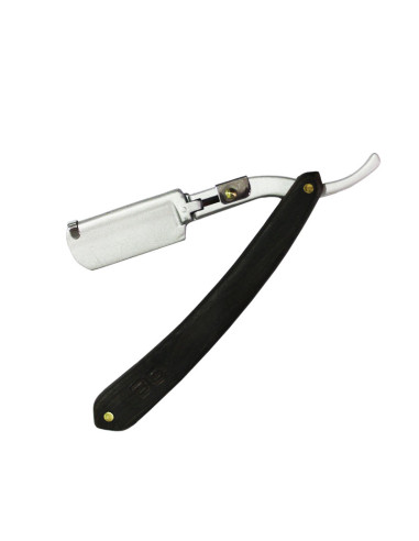 Navaja Barbero Ag Hoja Desechable Mango Madera