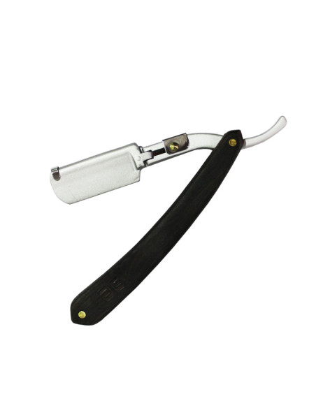 Navaja Barbero Ag Hoja Desechable Mango Madera