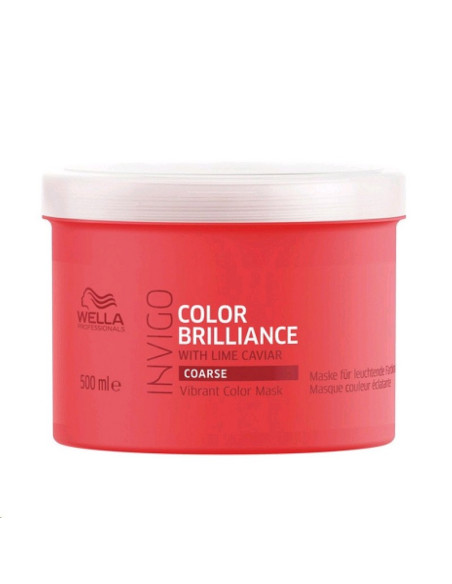 Mascarilla Wella Care Invigo Color Brillance Grueso 500Ml