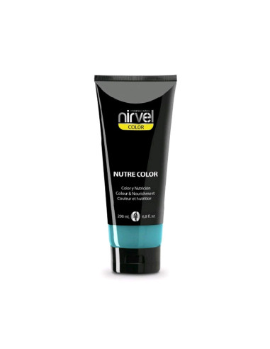 Mascarilla Nirvel Nutre Color Turquesa 200Ml