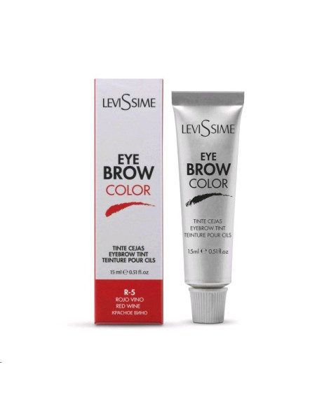 Tinte Cejas Eye Brow Color Rojo Vino R-5 15Ml