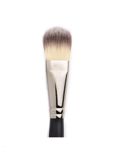 Pincel Maquillaje Econ Vendetta Mango Negro Ref.36335