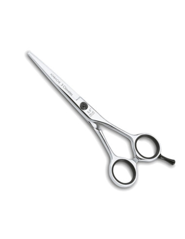 "Tijera Corte 5,5"" 3 Claveles Azabache Mod12791"