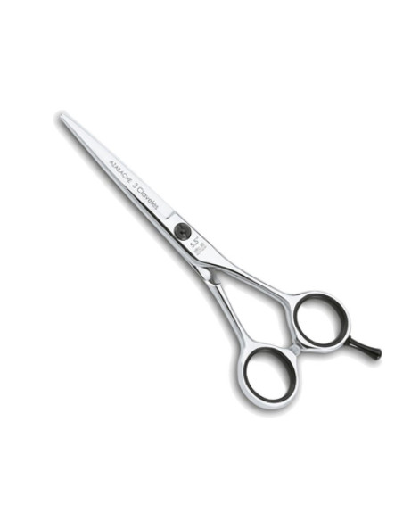 "Tijera Corte 5,5"" 3 Claveles Azabache Mod12791"