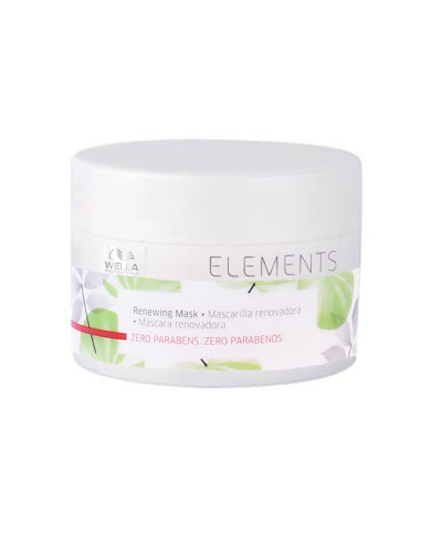 Mascarilla Wella Elements Sin Parabenos 150ml