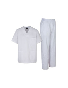 Conjunto Pico Unisex Blanco Talla G
