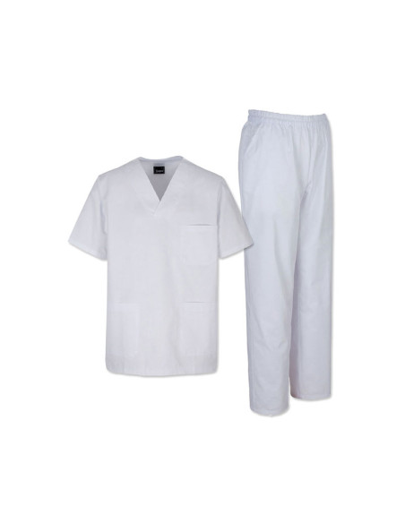 Conjunto Pico Unisex Blanco Talla G